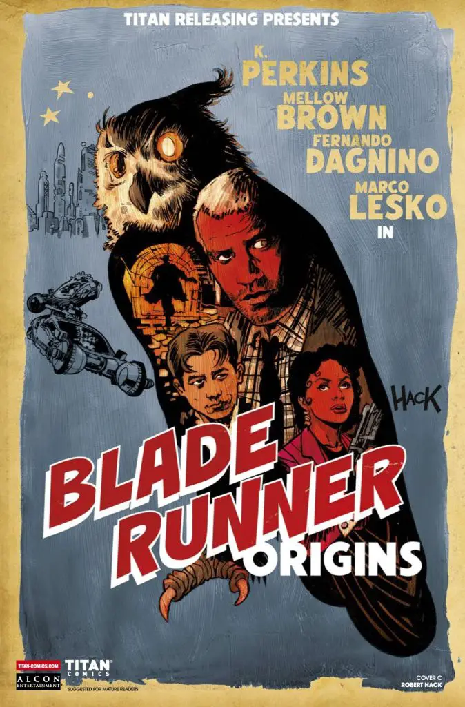 Blade Runner - Origins #8, cover C - Robert Hack