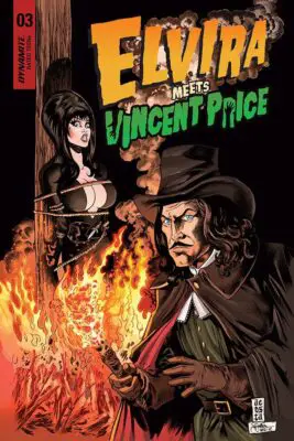Elvira Meets Vincent Price #3, cover A - Dave Acosta