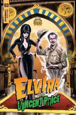 Elvira Meets Vincent Price #3, cover B - Juan Samu
