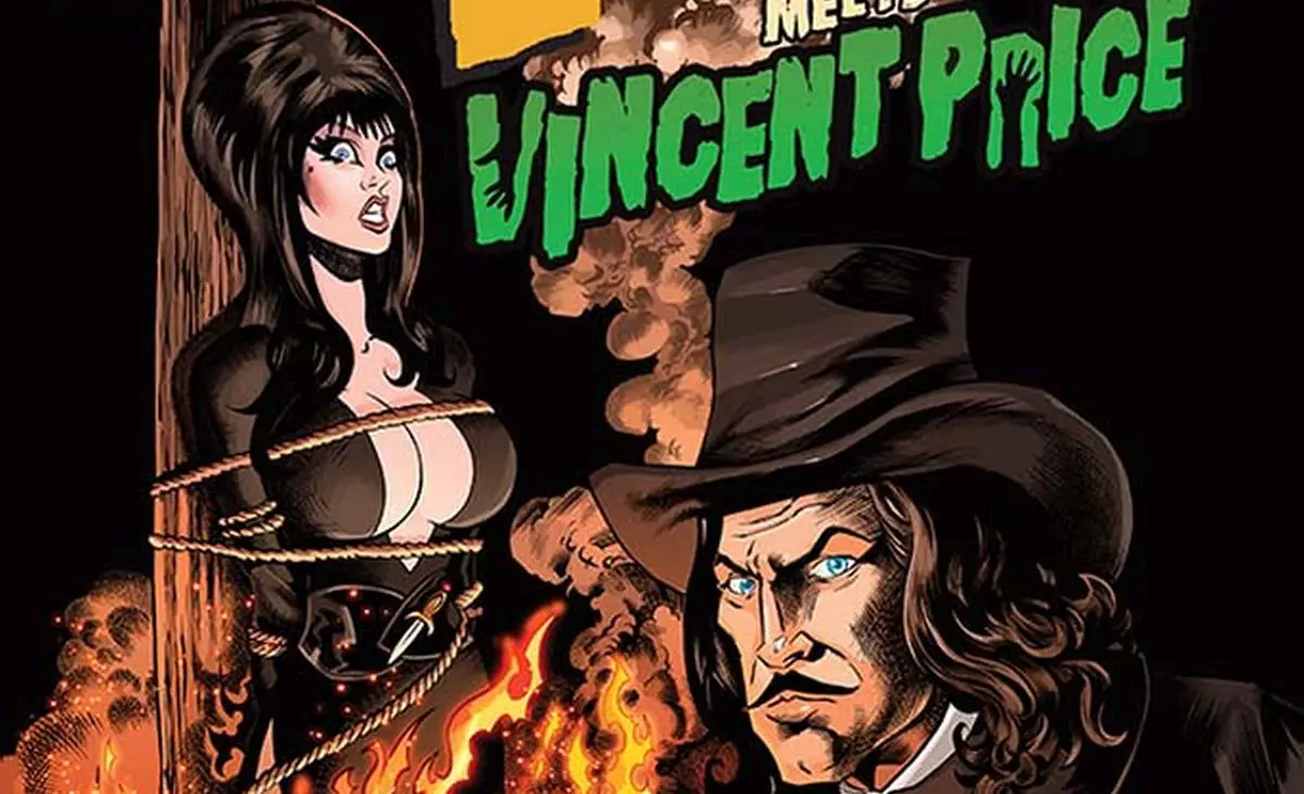 Elvira Meets Vincent Price #3, featured