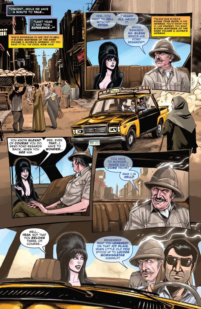 Elvira Meets Vincent Price #3, preview 4