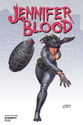 Jennifer Blood (Vol. 2) #2, cover B - Joseph Michael Linsner