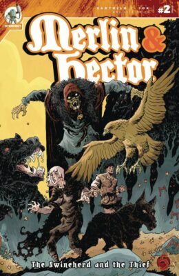 Merlin & Hector #2, cover