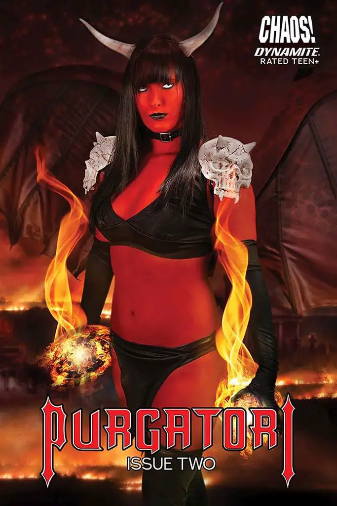 Purgatori (Vol. 2) #2, cover D - Nerdy Nereid cosplay