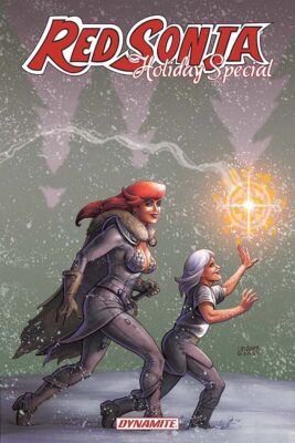 Red Sonja 2021 Holiday Special, cover B - Joseph Michael Linsner