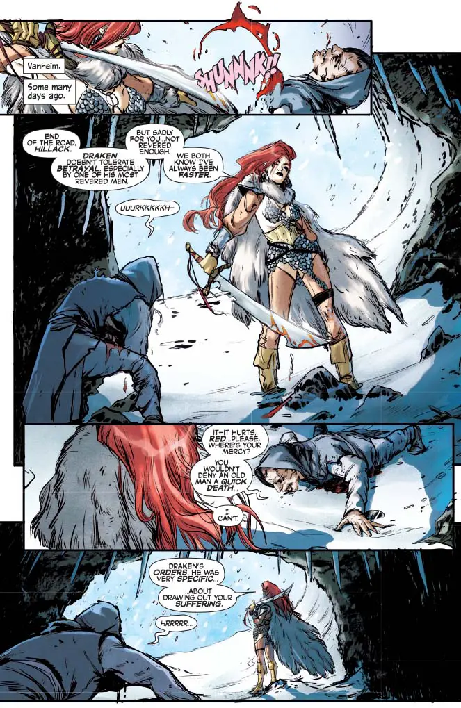 Red Sonja 2021 Holiday Special, preview 1