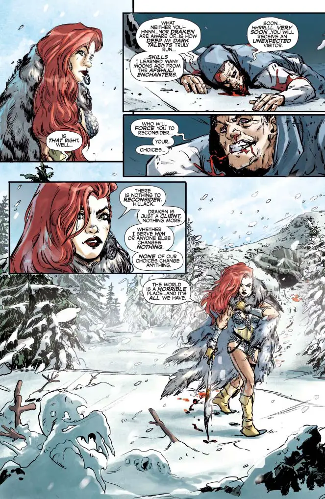 Red Sonja 2021 Holiday Special, preview 2