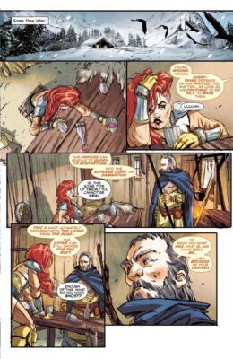 Red Sonja 2021 Holiday Special, preview 3
