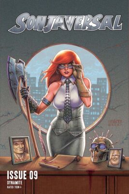 Sonjaversal #9, cover B - Joseph Michael Linsner