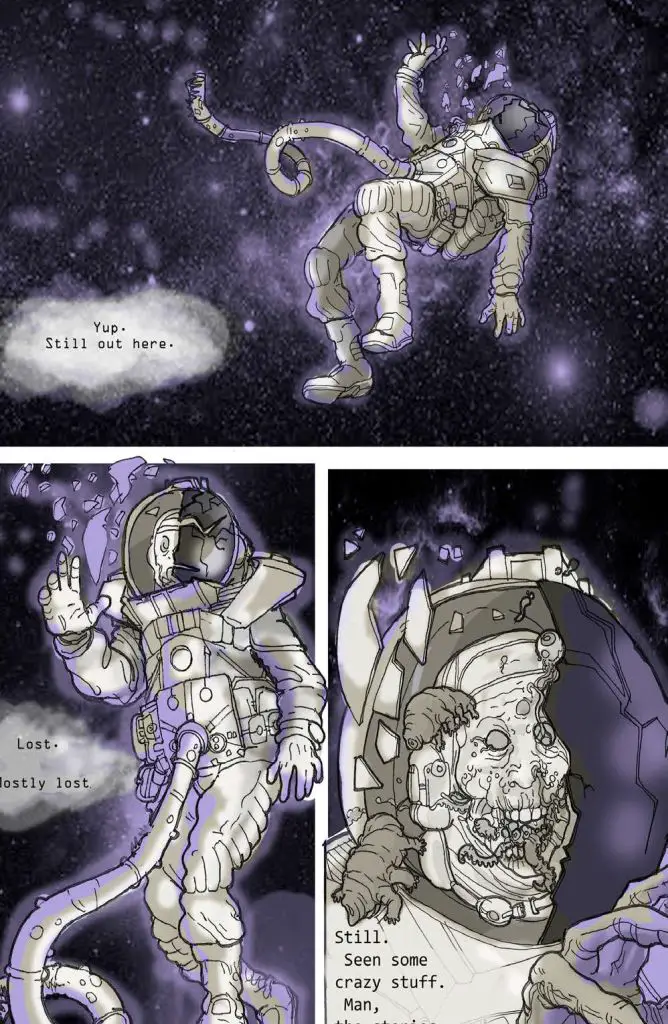 Tales From the Dead Astronaut #1, preview 1