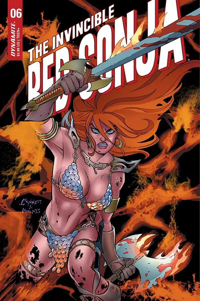 The Invincible Red Sonja #6, cover A - Amanda Conner