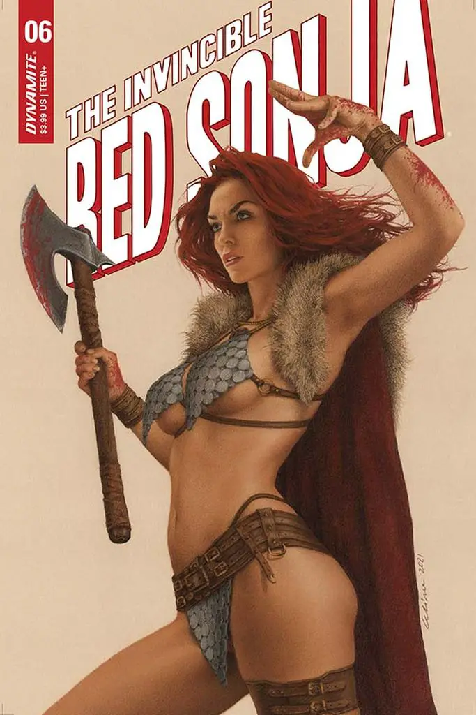 The Invincible Red Sonja #6, cover C - Celina