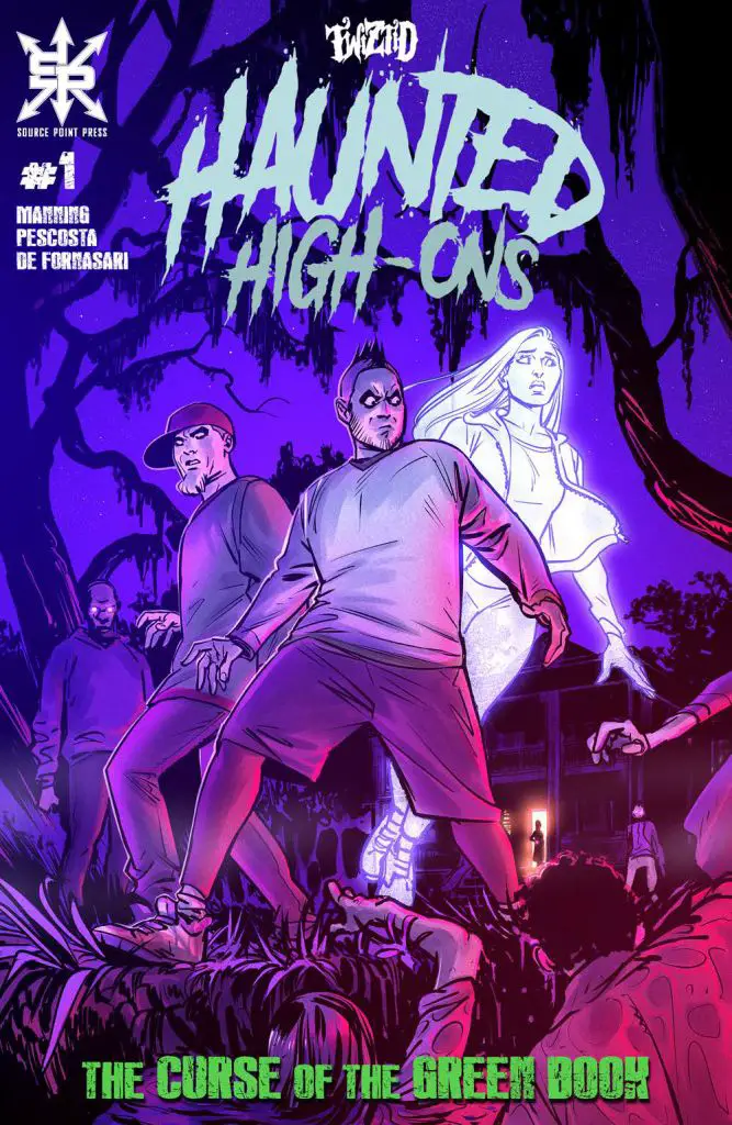 Twiztid - Haunted High-Ons - The Curse of the Green Book #1, cover