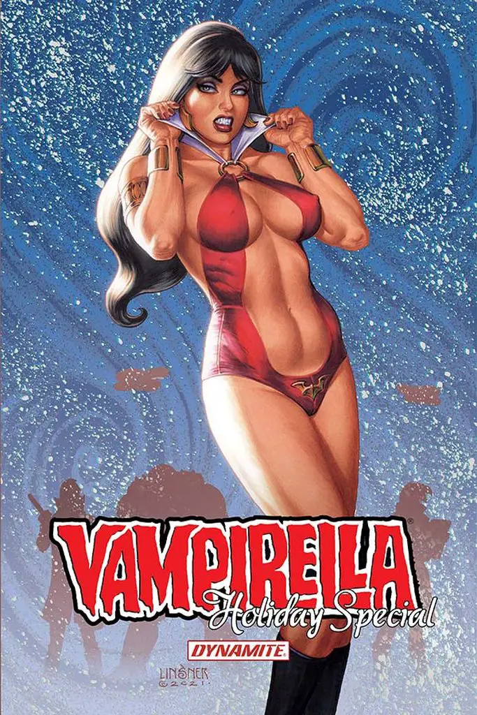 Vampirella 2021 Holiday Special, cover A - Joseph Michael Linsner