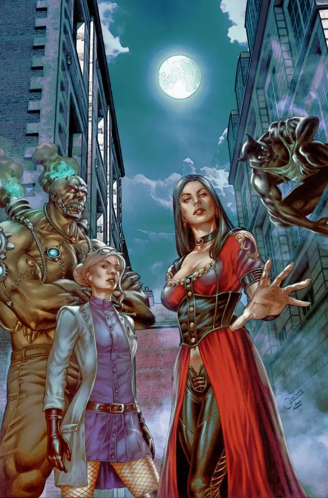 Van Helsing - Return of the League of Monsters #1, cover B - Greebo Vigonte