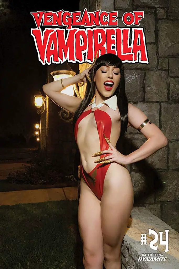 Vengeance of Vampirella #24, cover D - Faces By Rachie cosplay