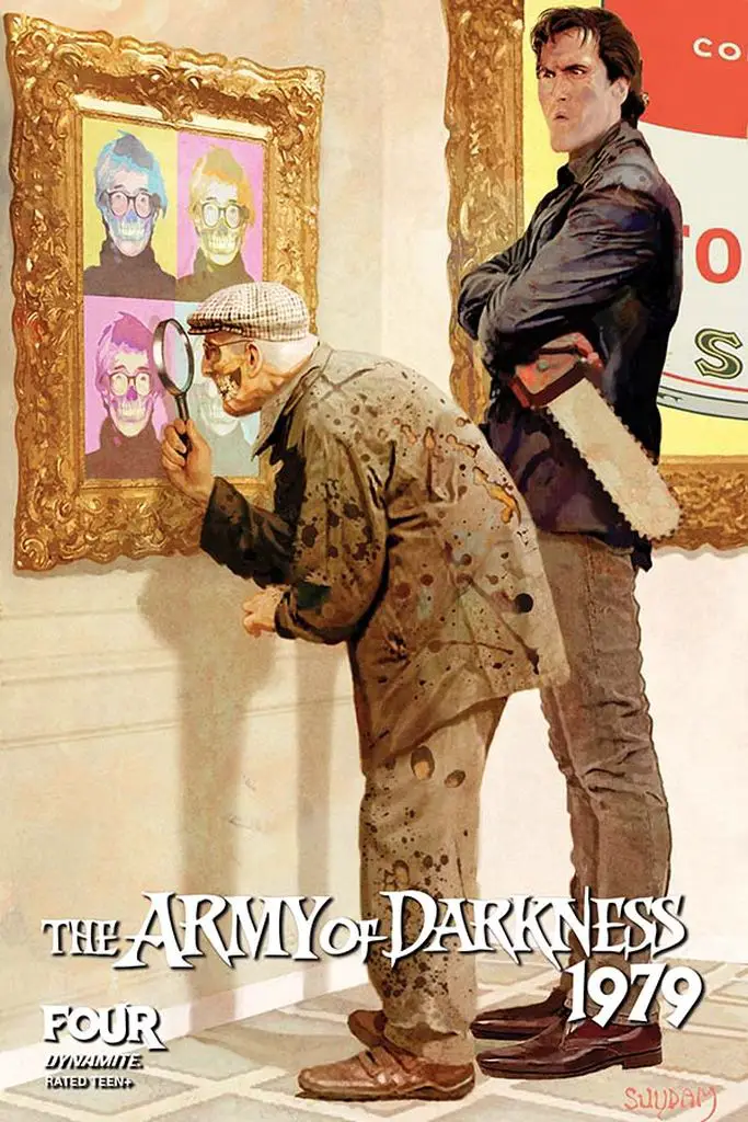 Army of Darkness 1979 #4 cover B by Arthur Suydam
