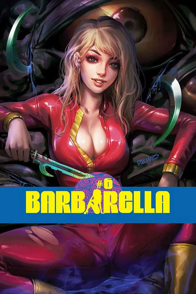 Barbarella (Vol. 2) #6 cover B by Derrick Chew