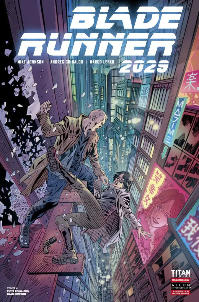 Blade Runner 2029 #10, cover A - Piotr Kowalski