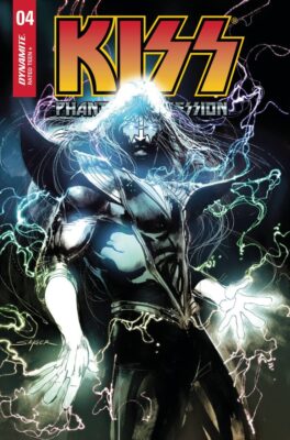 KISS - Phantom Obsession #4 cover B by Stuart Sayger