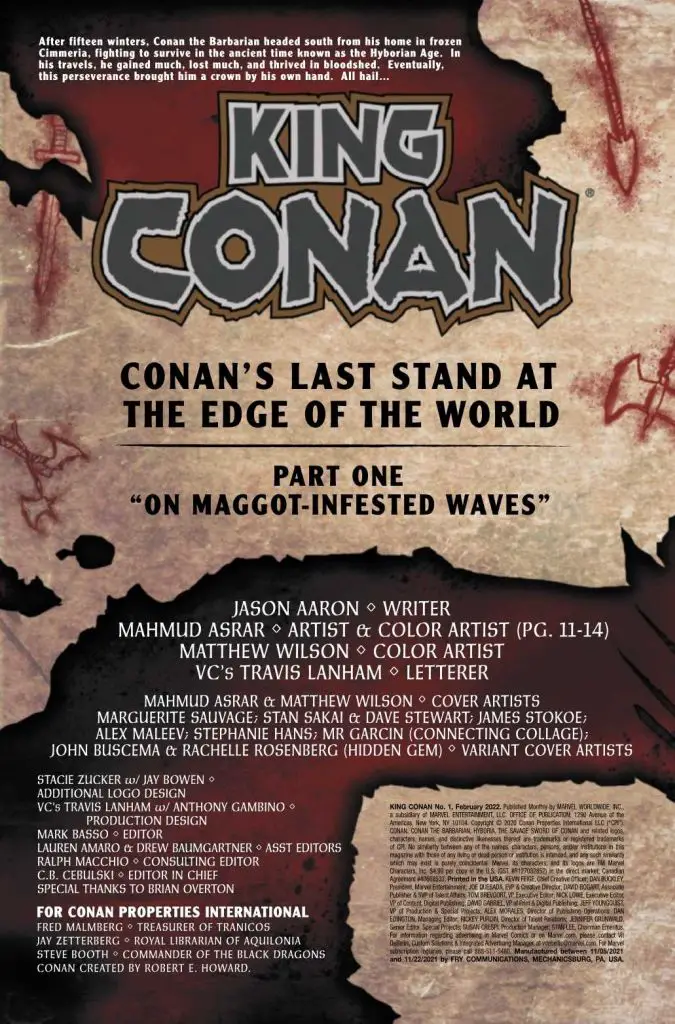 King Conan #1 preview 1