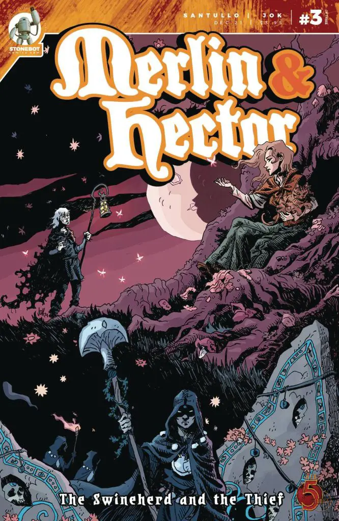 Merlin & Hector #3 cover