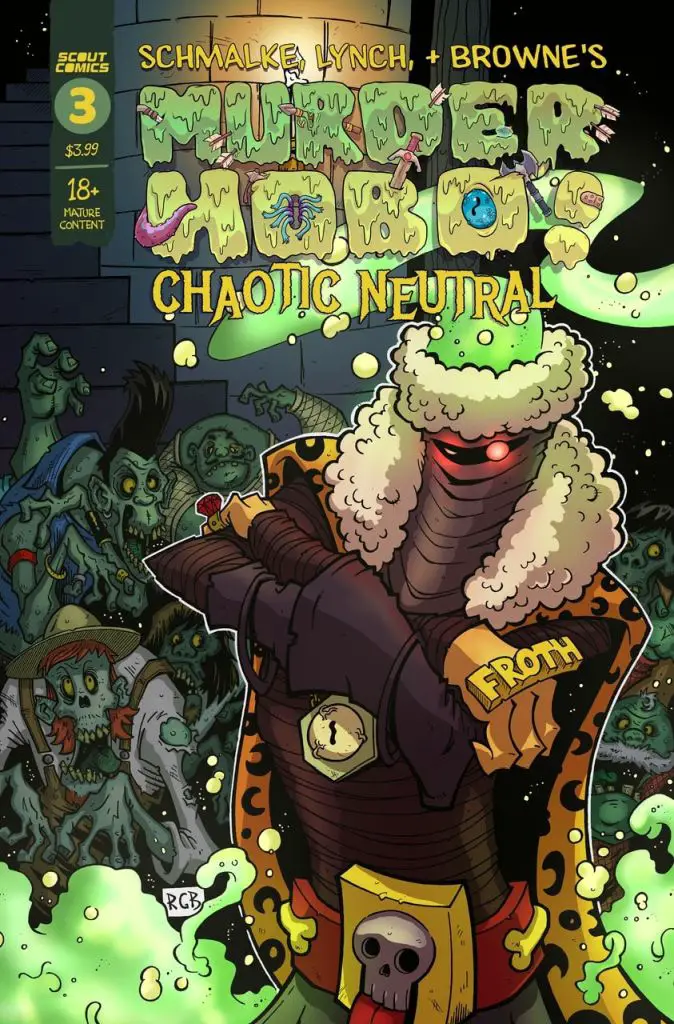 Murder Hobo - Chaotic Neutral #3, cover