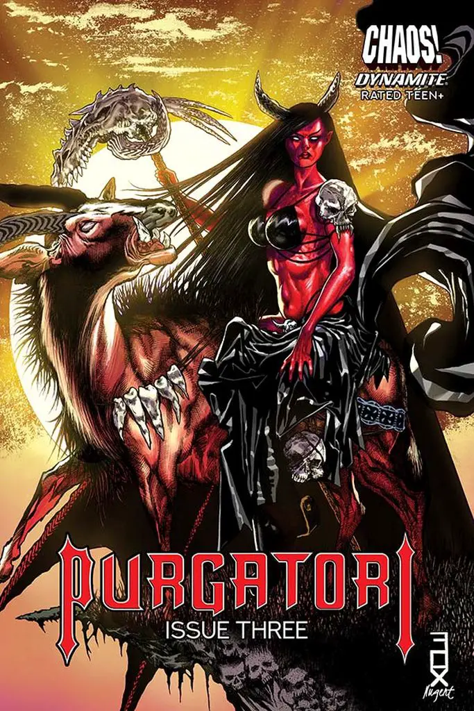 Purgatori (Vol. 2) #3 cover C by Russell Fox