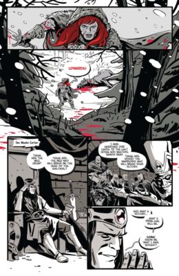Red Sonja - Black, White, Red #5 preview 1