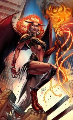 Robyn Hood - Hellfire cover B by Igor Vitorino