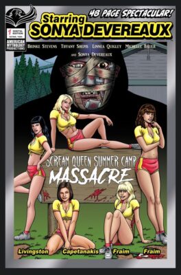 Starring Sonya Devereaux - Scream Queen Summer Camp Massacre cover