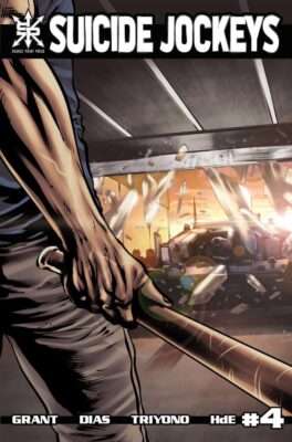 Suicide Jockeys #4, cover