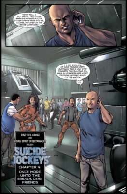 Suicide Jockeys #4, preview 2