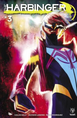 The Harbinger #3 cover A by Robbi Rodriguez