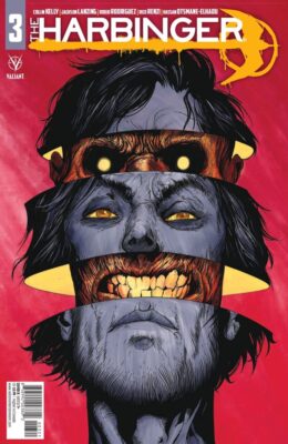 The Harbinger #3 cover B by Adam Pollina