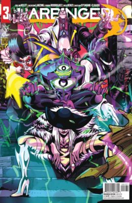 The Harbinger #3 preorder cover by Damion Scott