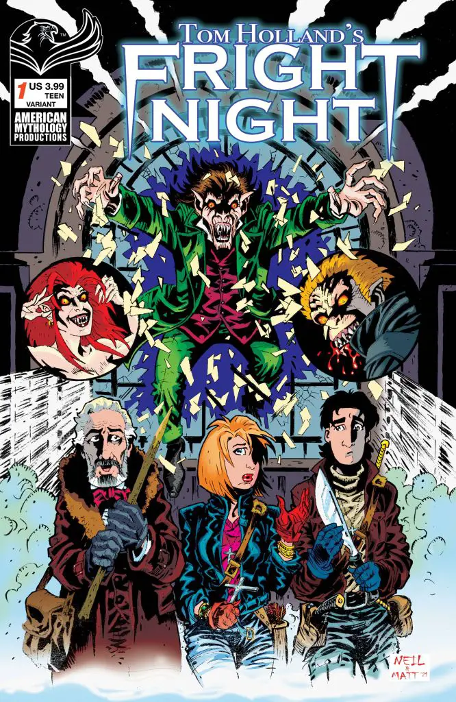 Tom Holland's Fright Night #1 cover C by Neil Vokes