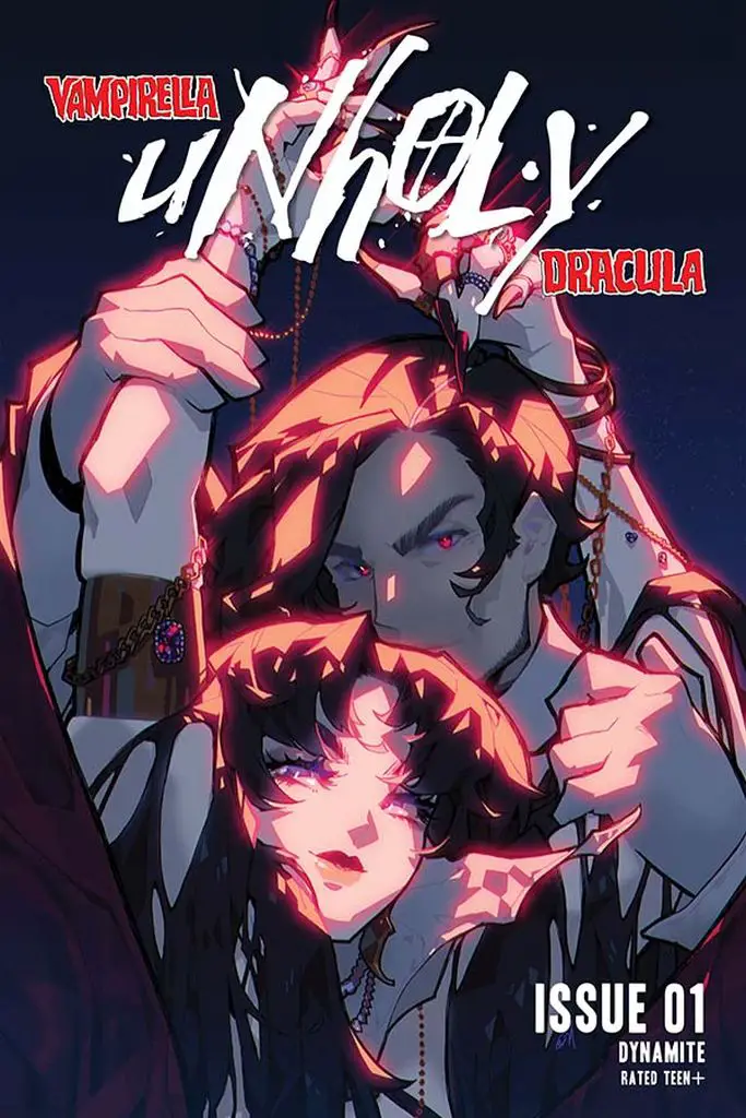 Vampirella-Dracula-Unholy #1 cover B by Rose Besch