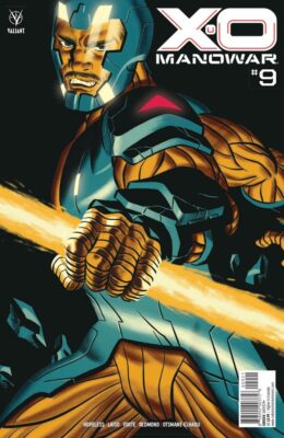 X-O Manowar #9 cover B by Michael Cho