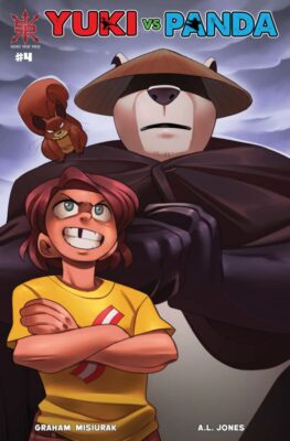 Yuki vs Panda #4, cover