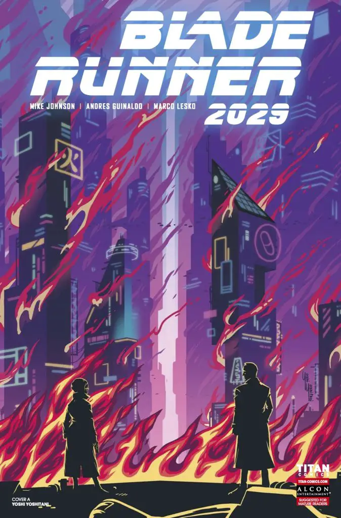 Blade Runner 2029 #11 cover A by Yoshi Yoshitani