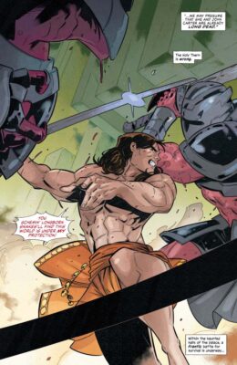 Dejah Thoris vs John Carter of Mars #6 preview 4