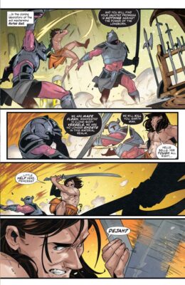 Dejah Thoris vs John Carter of Mars #6 preview 5