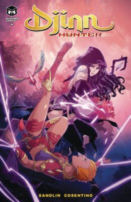 Djinn Hunter #4 cover