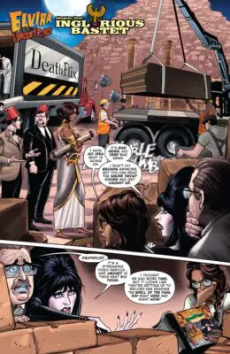 Elvira Meets Vincent Price #4 preview 2