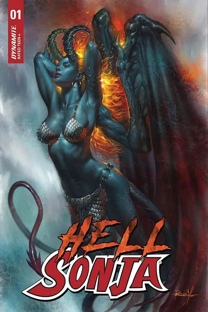 Hell Sonja #1 cover A by Lucio Parrillo