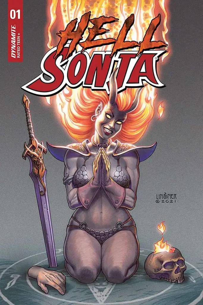 Hell Sonja #1 cover D by Joseph Michael Linsner