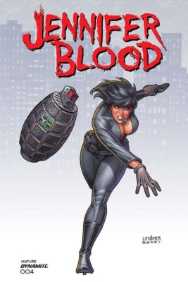 Jennifer Blood (Vol. 2) #4 cover B by Joseph Michael Linsner