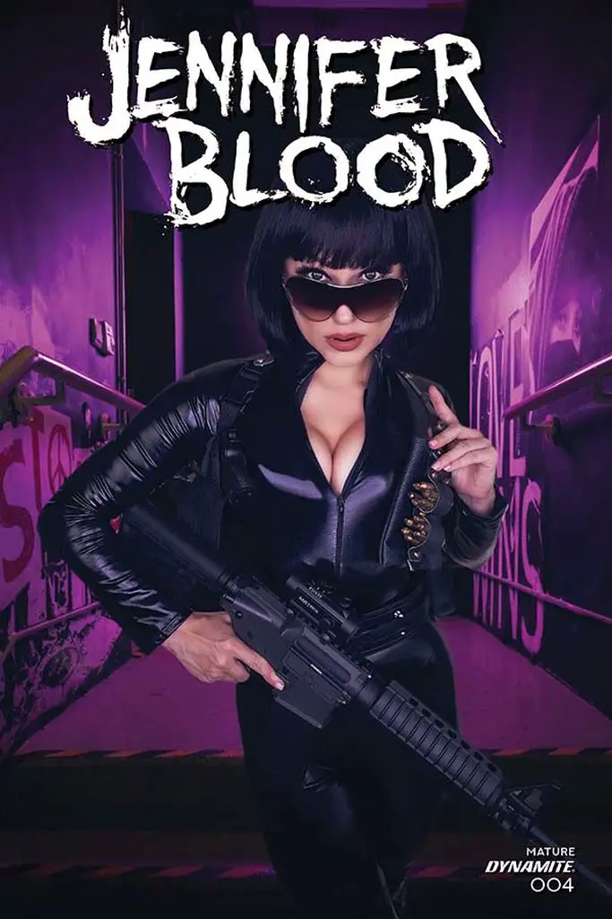 Jennifer Blood (Vol. 2) #4 cover E by Faces By Rachie cosplay