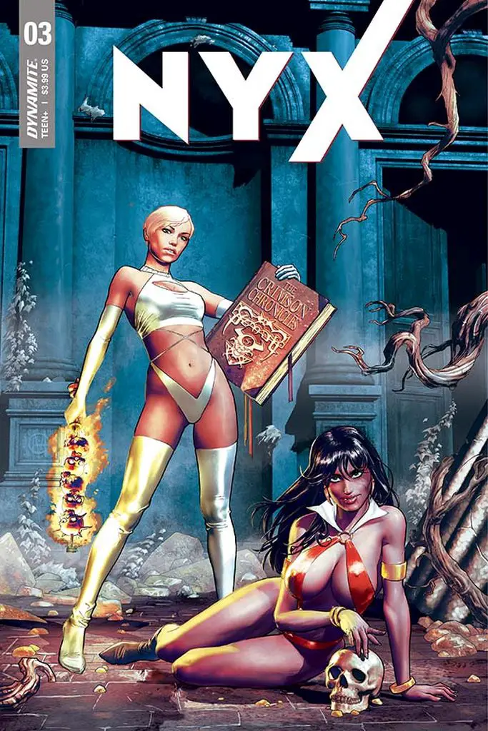 Nyx #3 cover D by Giuseppe Matteoni